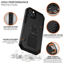 Rokform iPhone 12 Pro Max Rugged Case Military-Grade Magnetic Mountable Protection