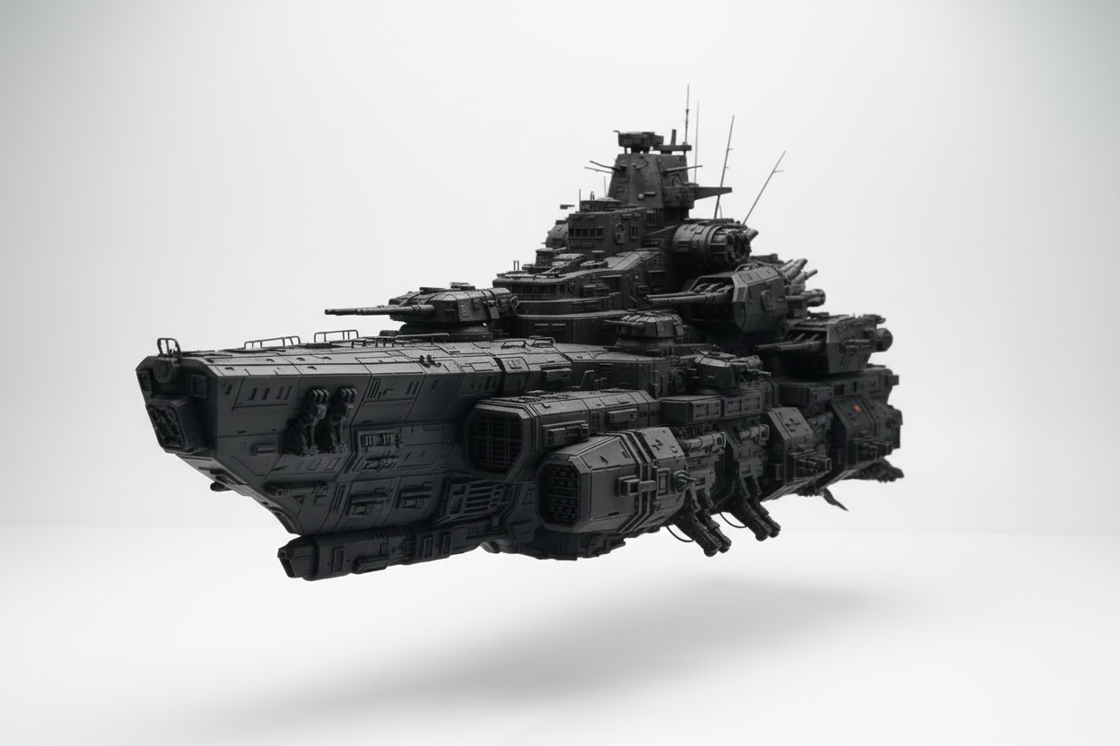 3D Printed Warship