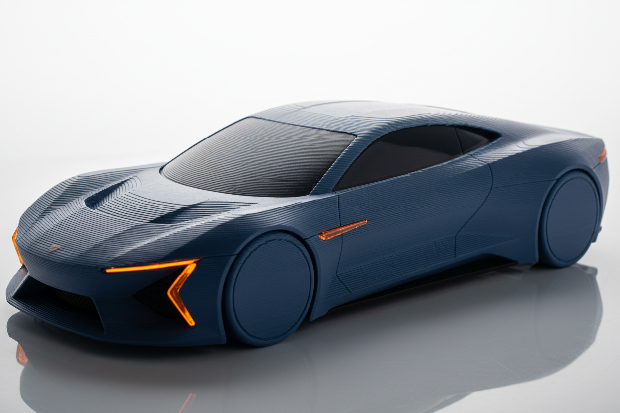 3D Printed Toy Car