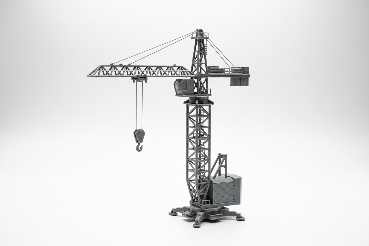 3D printed Crane