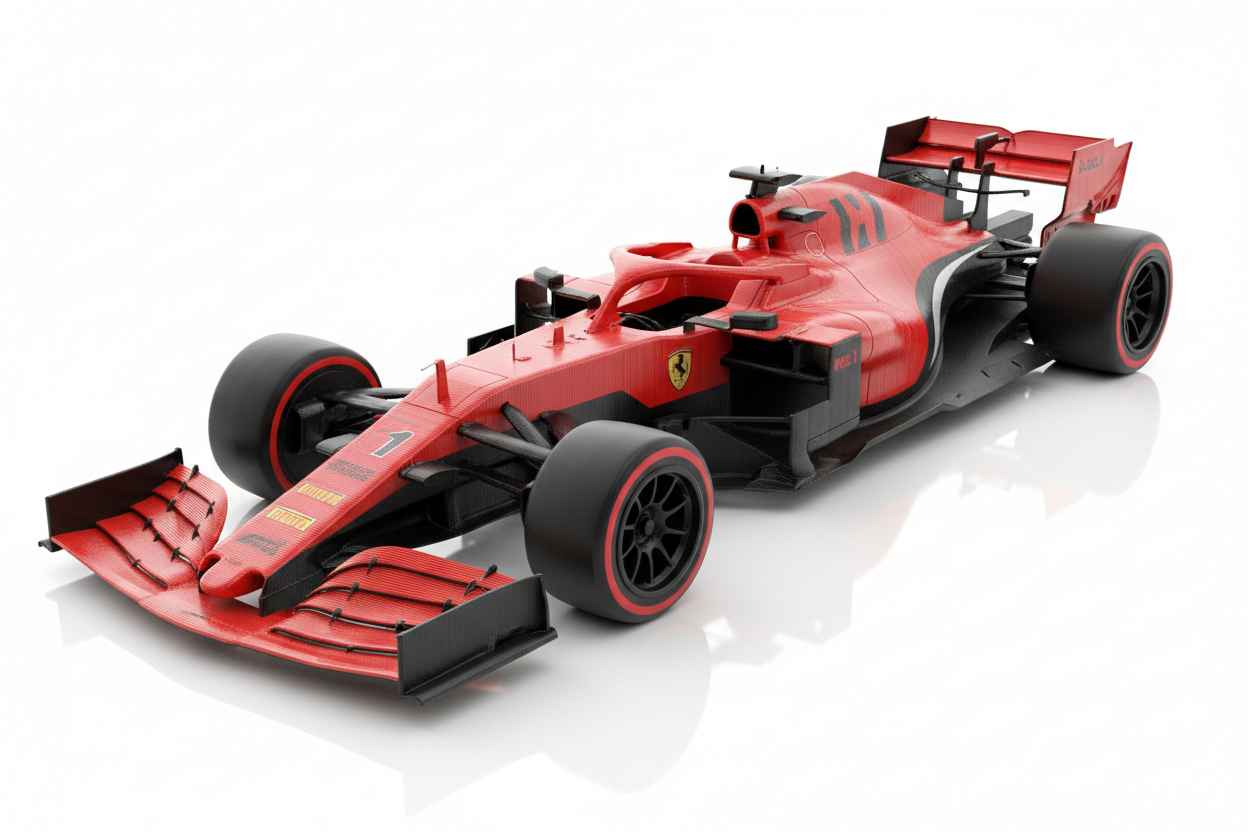 3D printed F1 Car