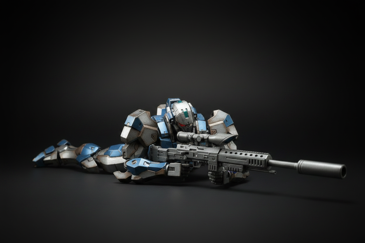 3D Printed Mecha Sniper