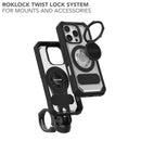 iPhone 16 Pro Clear Crystal MagSafe Case, Military-Grade Drop Protection Cover