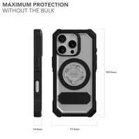 iPhone 16 Pro Clear Crystal MagSafe Case, Military-Grade Drop Protection Cover