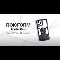 Rokform Crystal Case for iPhone 12 Pro Max: Magnetic, Shockproof, Slim, Mountable Protection