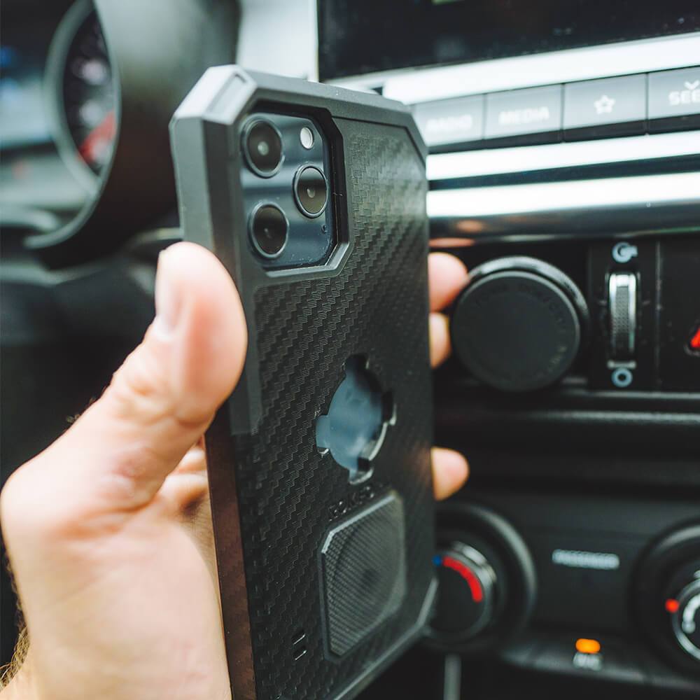Rokform iPhone 12 Pro Max Rugged Case Military-Grade Magnetic Mountable Protection