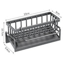 Kitchen Storage Rack Useful Self-draining Sink Shelf Sponge Holder Organizer Hanging Soap Basket Bathroom Cosmetic Shelf