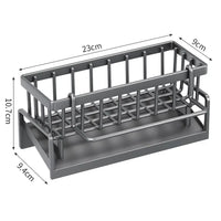 Kitchen Storage Rack Useful Self-draining Sink Shelf Sponge Holder Organizer Hanging Soap Basket Bathroom Cosmetic Shelf