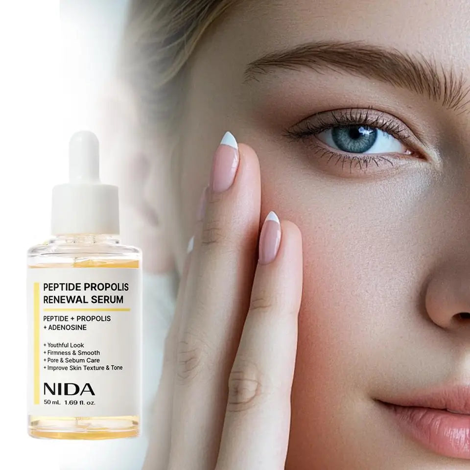 NIDA Propolis Essence Bee Gum Skin Rejuvenation Essence Serum Deeply moisturizing Repairs Skin Barrier Facial Essence Liquid