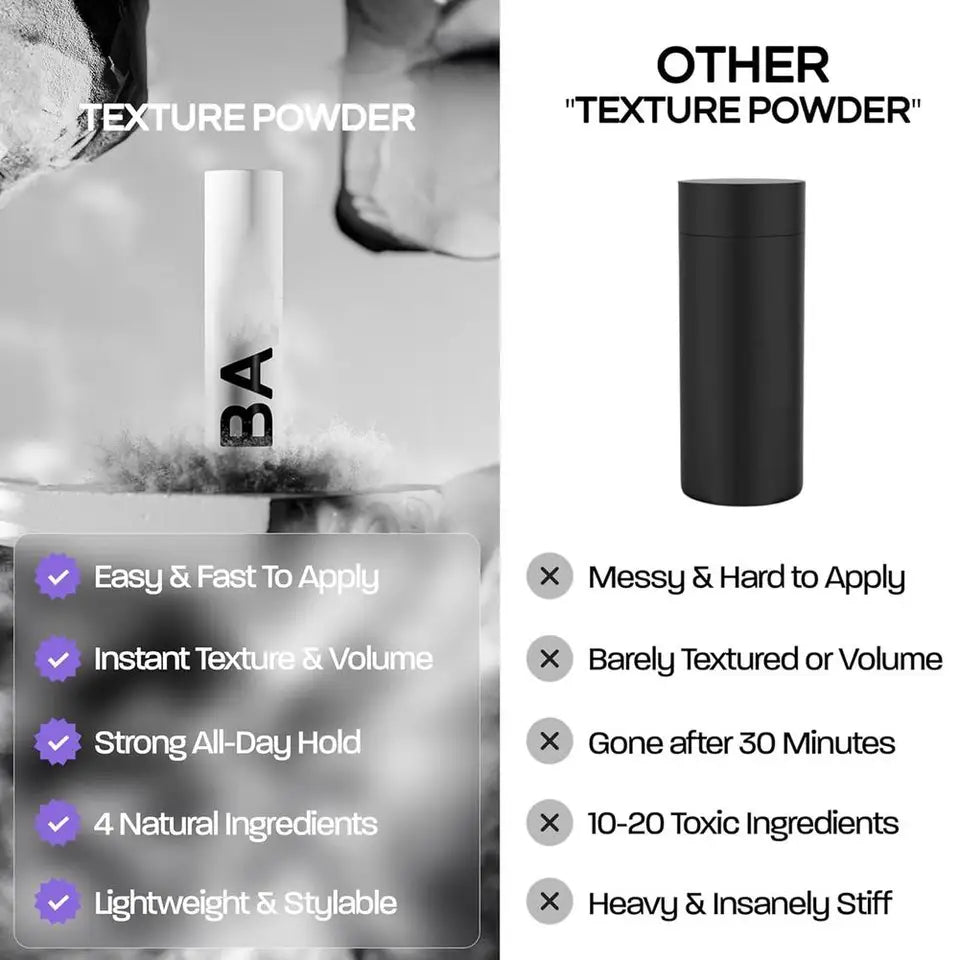 Long-Lasting Sea Salt Hair Spray Adds Instant Texture Volume for Men & Women,Fluffy Wave Styling Powder for Perfect Looks