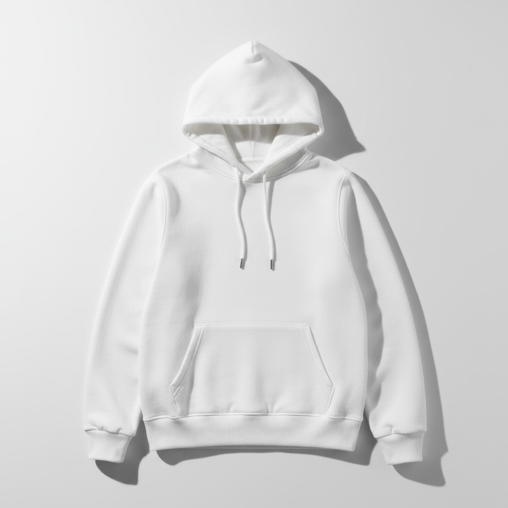 a hoodie