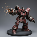 3D Metal Cast Gunborg