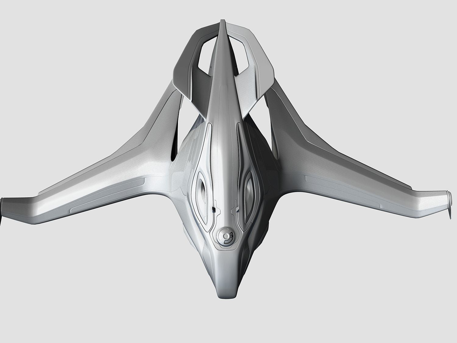 3D printed Scifi plane